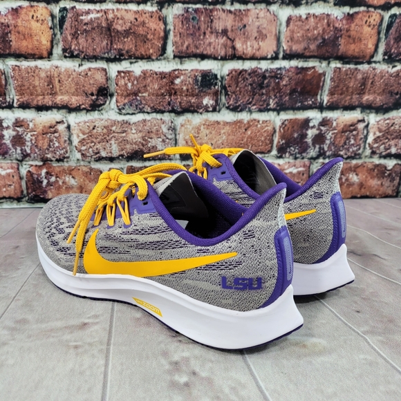 Nike Air Zoom Ladies 12 Pegasus 36 LSU Tigers - Picture 6 of 10
